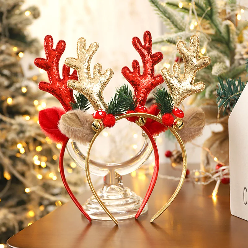 Popular Glittery Reindeer Antl - Reindeer Antlers Headband review and price